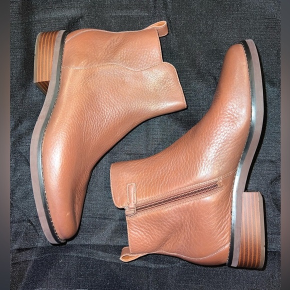 Cole Haan Sequoia Leather River Chelsea Bootie Boot - Picture 8 of 12